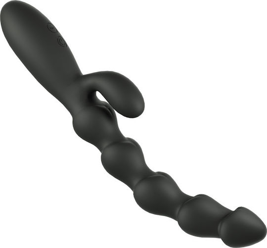Kinksters Πρωκτικές Μπίλιες με Δόνηση Μαύρες