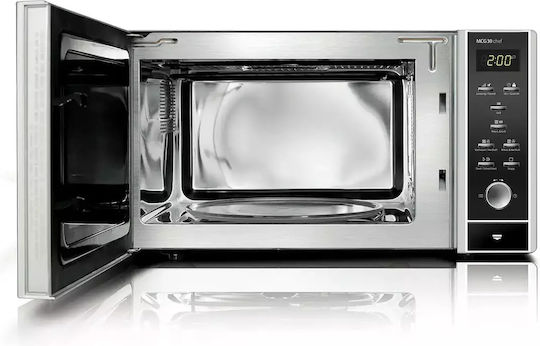Caso Mikrowellenherd mit Grill 30Es Braun