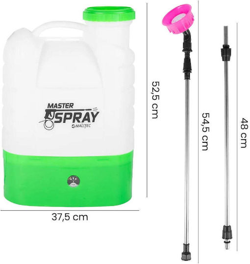 Backpack Electric Garden Sprayer 16 L Capacity Maltec 111438