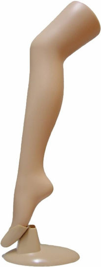 Display Stand Beige Plastic Leg Tights-Socks Tatu Moyo
