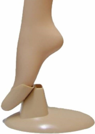 Display Stand Beige Plastic Leg Tights-Socks Tatu Moyo