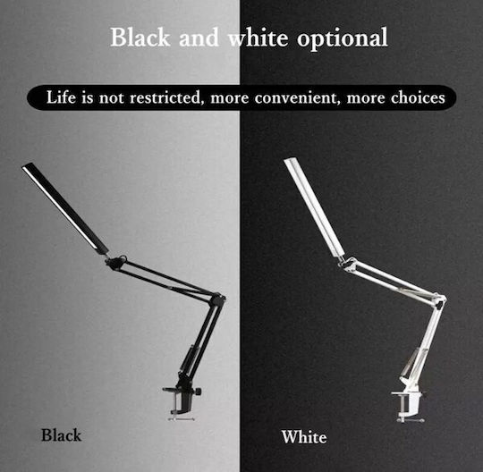 Uplac Folding Metal LED Lamp 3 Colors 12watt Black