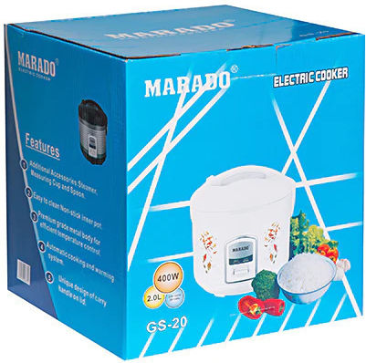 Rice Cooker MARADO GS-20 400W cu Capacitate 2lt