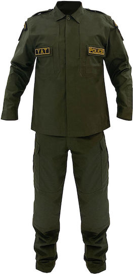 8δ – Securit Uniform für Hellenische Polizei Yat Set