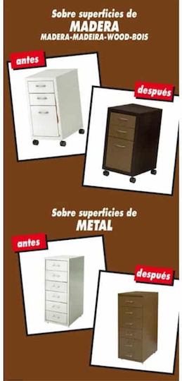 Efecto Madera Titanlak Απομίμηση Ξύλου Κάθε Επιφάνεια 750ml Καρυδιά Ανοιχτή 2809