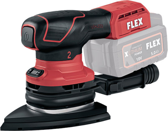 Flex Ode 2-100 18-EC Battery Powered Delta Sander 18V 1x5Ah with Speed Control and with Suction System D00347