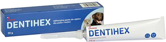 Dentihex Vanilla Dog Toothpaste against Bad Breath 20gr