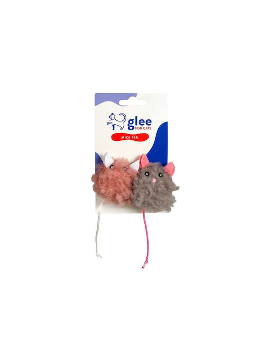 Παιχνίδι Γάτας Glee Mice Tail Twins Catnip 7x4cm