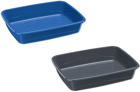 Ferplast Nip 30 Λεκάνη Γάτας Μπλε Μ64.5 x Π49.5 x Υ14.5cm