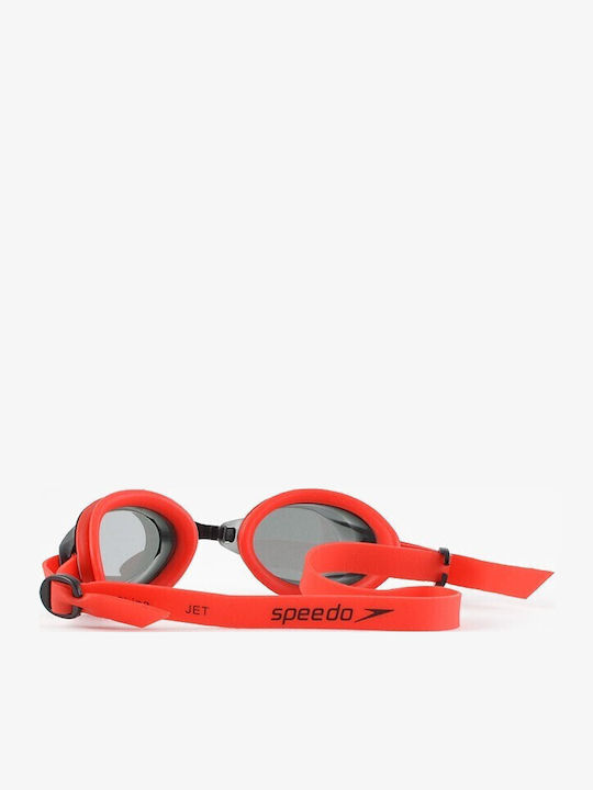 Speedo Swimming Goggles Adults with Anti-fog Lenses White/Blue
