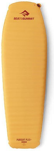 Sea to Summit Rectangular Gonflabil Single Substrat Camping 183x64cm în culoarea Roșu