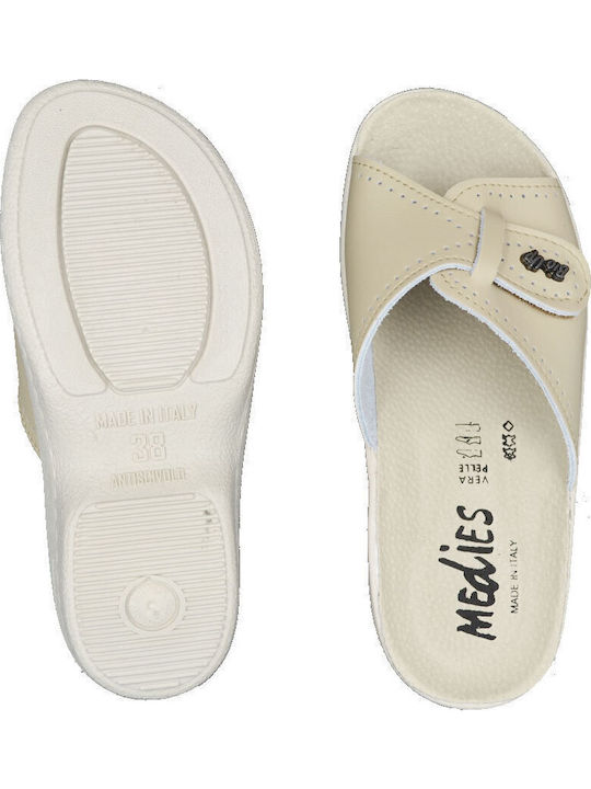 Platforme dama Anatomică de vară în Tip Slip On Bej