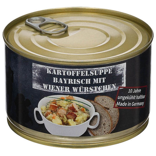MFH Chicken with Curry and Rice Ready Meal with Meat Rice 496kcal 400gr 10 Years