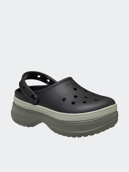 Crocs Classic Stacked Γυναικεία Σαμπό Crocs Classic Stacked Γυναικεία Σαμπό