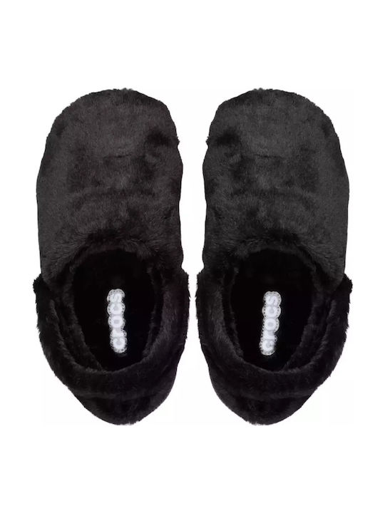 Unfurgettable Closed Women's Slippers Black