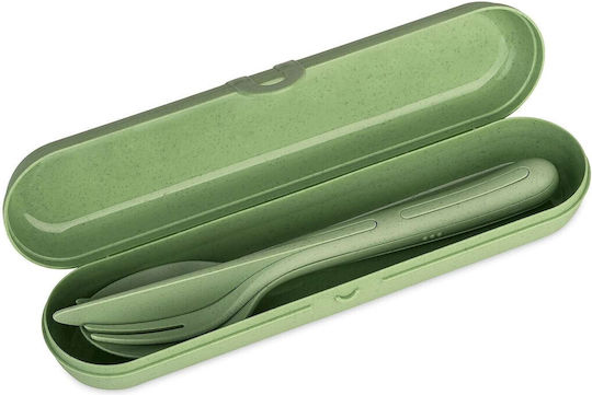 Koziol Cutlery for Camping 4pcs