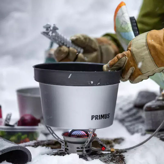Primus Essential Pot Set Pot for Camping Silver 1.3ml 3pcs