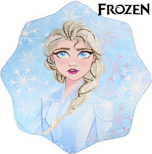 Cerda Disney Official II Kids Beach Towel Light Blue Frozen 130x130cm