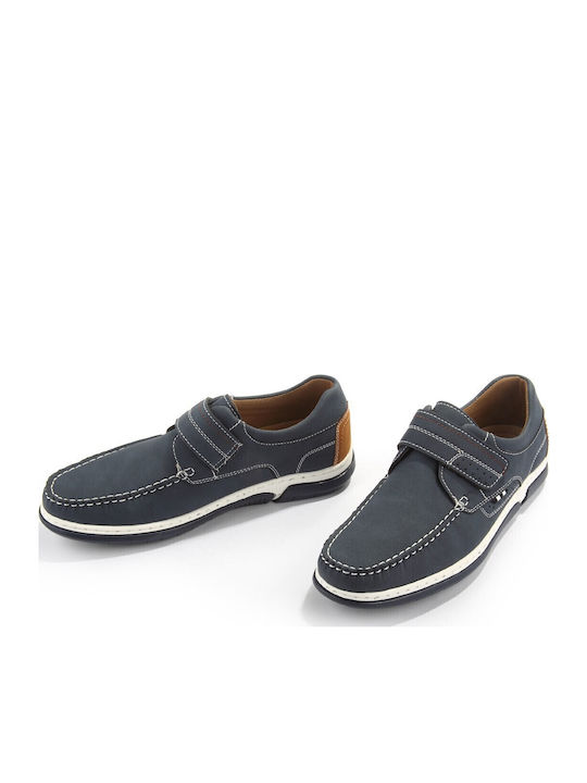 Men's Synthetic Leather Casual Shoes Blue