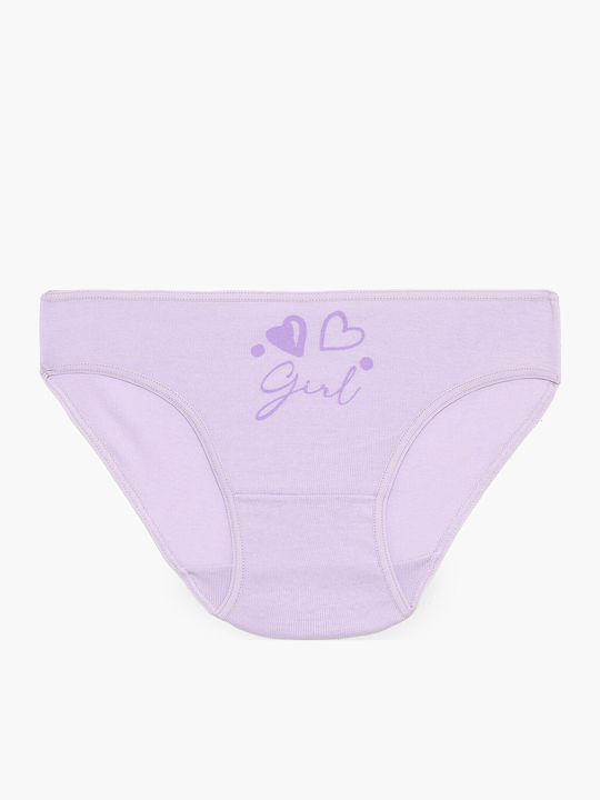 Pretty Baby Set of Kids' Briefs Bordeaux 6pcs