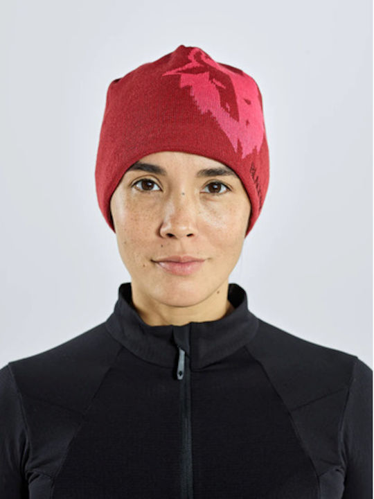 Unisex Fleece Stirnband Gestrickt in Rot Farbe