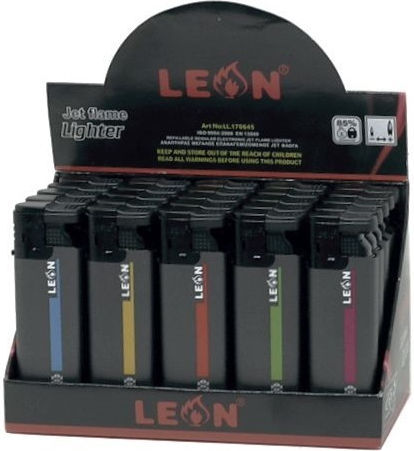 Leonflame Brichetă Jetflame Rezistentă la Vânt Tip Jet Flacără (Desene și Modele Diverse)