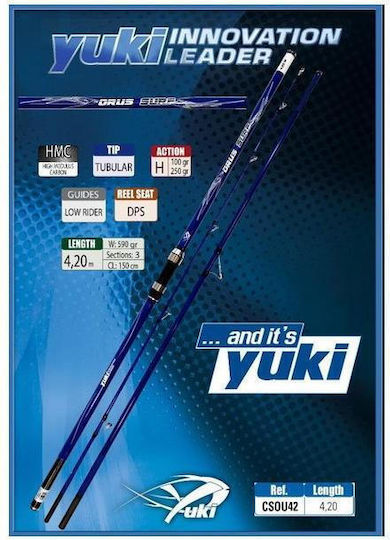 Yuki Surf Orus Fishing Rod for Surf Casting 4.20m 100-250gr