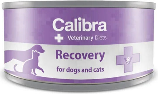 Calibra VD Dog & Cat Recovery Wet Dog Food in Diet Cans with Chicken and Salmon 400gr