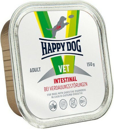Happy Dog Vet Diet Intestinal Wet Food Dogs in Cans Diet with Chicken and Pork 400gr