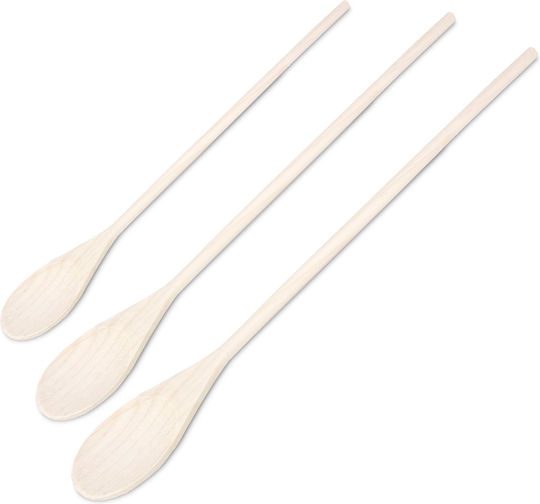 Excellent Houseware Σετ Ξύλινων Εργαλείων Μαγειρικής 3τμχ Μπεζ