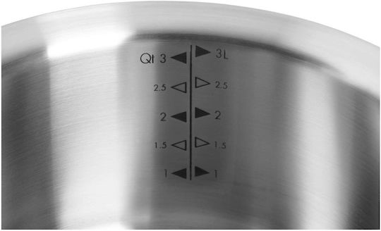 Woll Concept Pro Deep Stainless Steel Pot 3.5lt / 20cm
