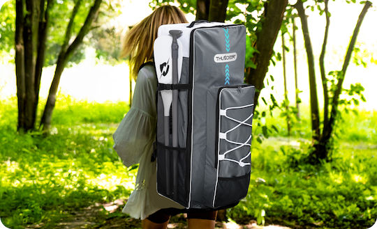 Thunder Inflatable Φουσκωτή Σανίδα SUP / Kayak με Μήκος 3.65m Μπλε