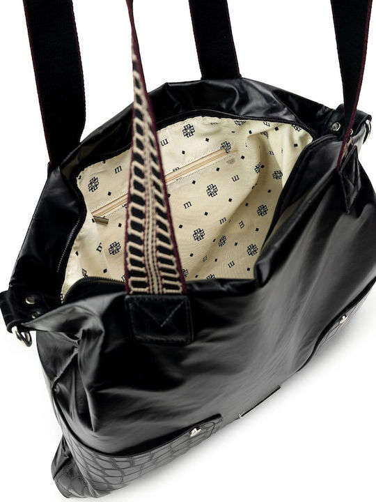Damentasche Schultertasche Schwarz
