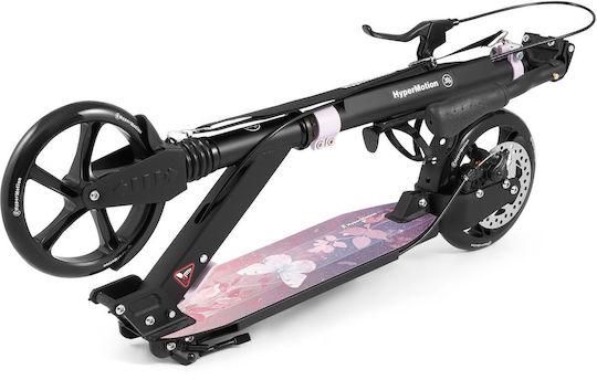 HyperMotion Kids Scooter Foldable Skyline 2-Wheel for 6+ years old Years Pink