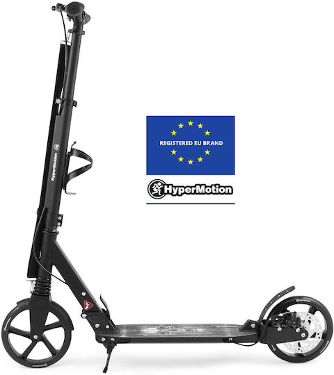 HyperMotion Kinderroller Klappbar Skyline 2-Rad für 6+ Jahre Jahre Schwarz