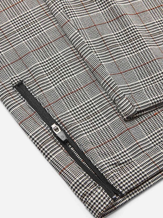Gabba Pisa Trousers Series Kali 10370 0072 Grey Check Gabba Pisa Trousers Series Kali 10370 0072 Grey Check