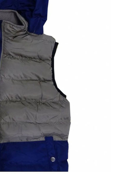 Blue Lake Bomber Weste Zweifarbige Compoze