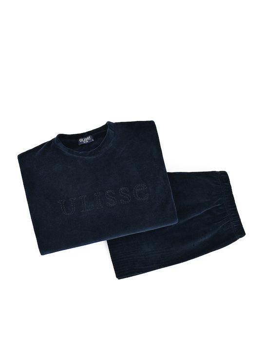 Πιτζάμα Βελούδινη Ulisse M200 Μπλε Ulisse Μπλε Πιτζάμα Βελούδινη Ulisse M200 Μπλε Ulisse Μπλε