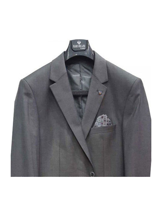 Luciano Faketti Suit Marco Milano In Fashion Gray
