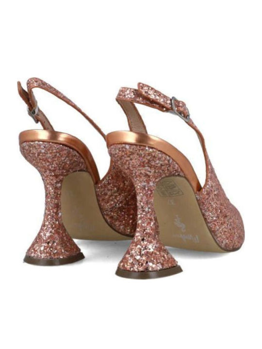 Menbur Heels Outer Glitter 23830 1-Bronze