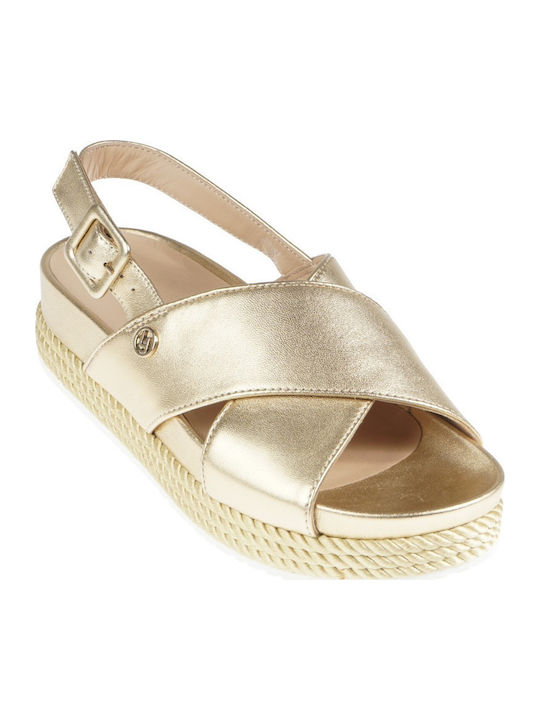 Liu Jo Patty Sandal Gold Women's Liu Jo Patty Sandal Gold Women's