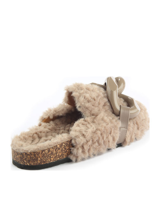 Women's Slipper Fshoes Khaki