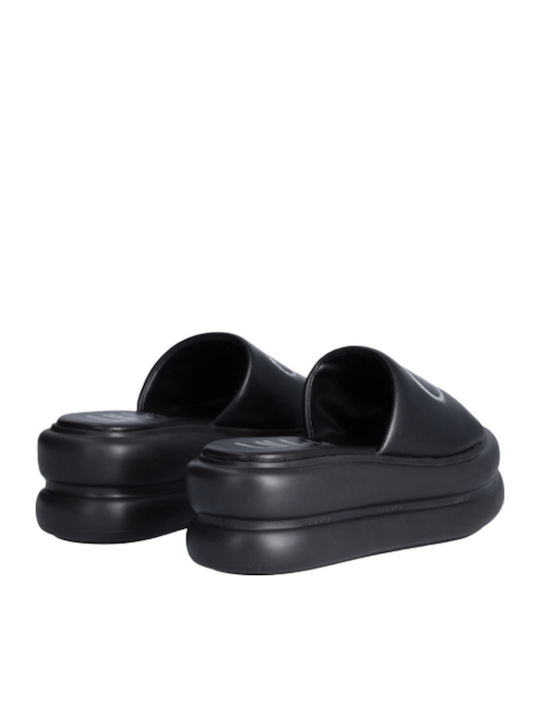 Liu Jo Aria 04 Slippers Flat Form Spreading Black 22222 Γυναικείο