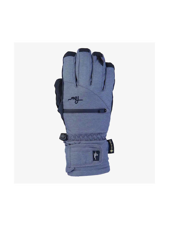 Pow Women W S Cascadia Gtx Short Glove Plus Warm Blue Nights