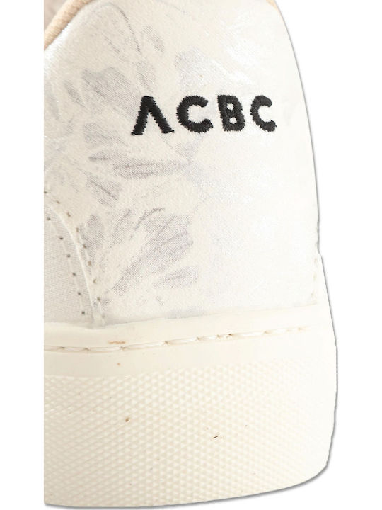 Sneaker Acbc Marina Shacbmar219 White Silver Women's