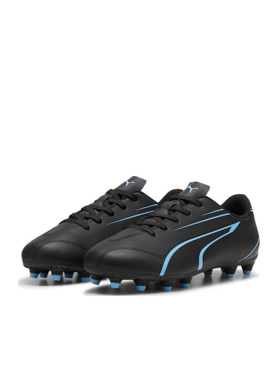 Fg Ag Jr Kids Molded Soccer Shoes Black