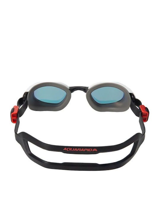 Ochelari de Înot Aquarapid Rush Pro Negru Alb Lentile Multiple