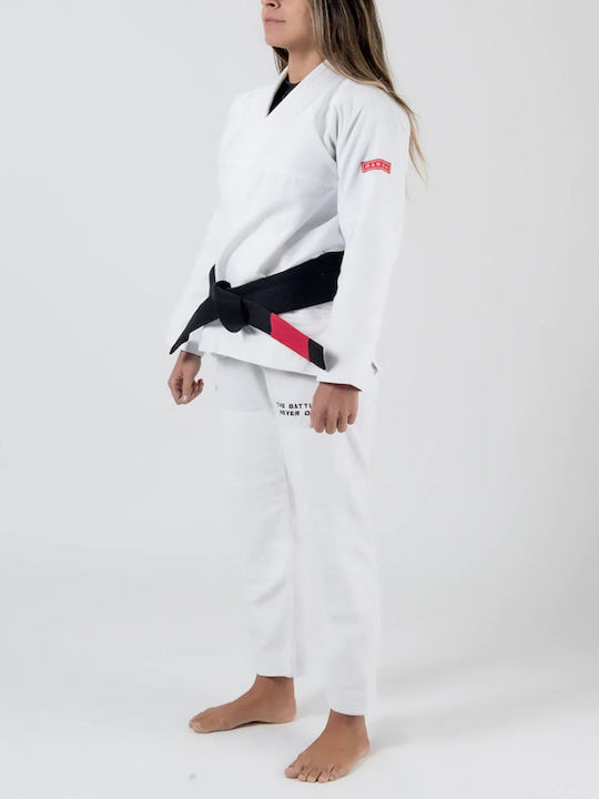 Maeda Rote Label 3 Frauen Bjj Gi Weiß