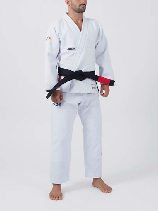 Maeda Prism BJJ Gi Weiß