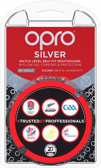 Opro Silver Level Schutzmaske Weiß Schwarz
